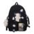 INS Style Large Capacity Korean Harajuku Ulzzang Cartoon Backpack for High School Girls